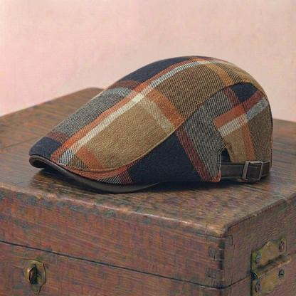 The Tradesman — Plaid Flat Cap