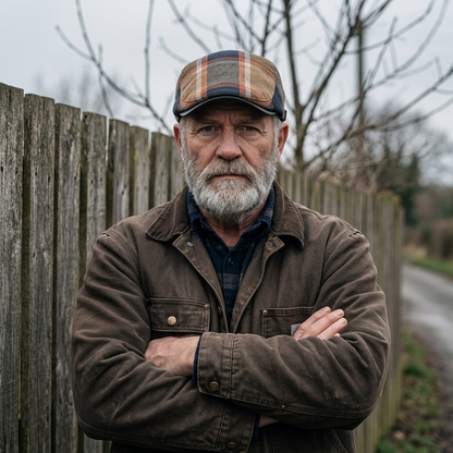 The Tradesman — Plaid Flat Cap