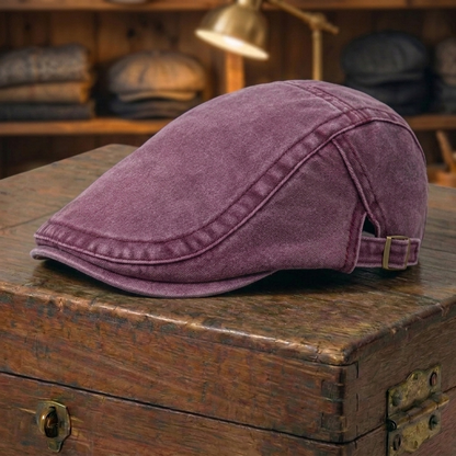 Washed Denim Cap