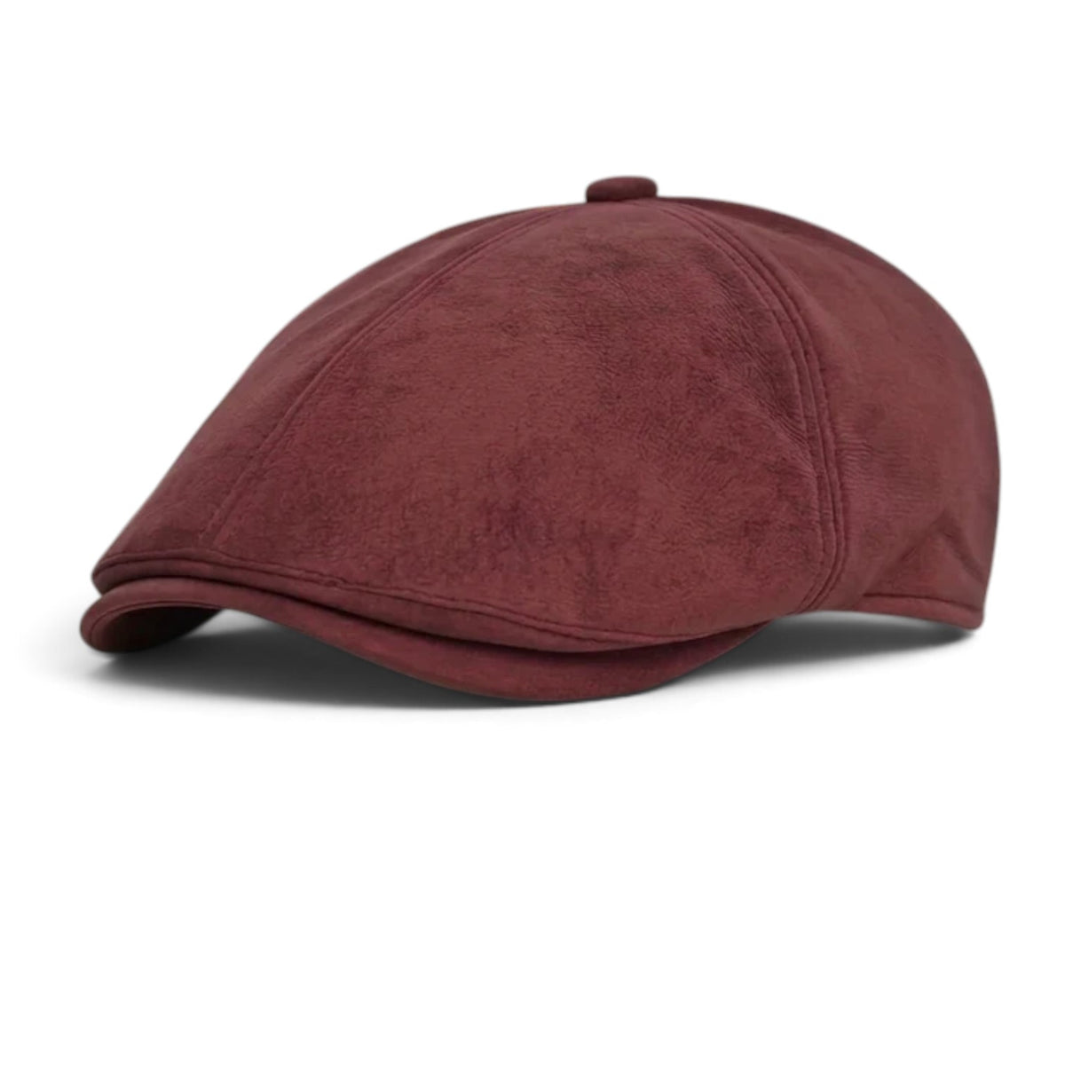 Suede Newsboy Cap