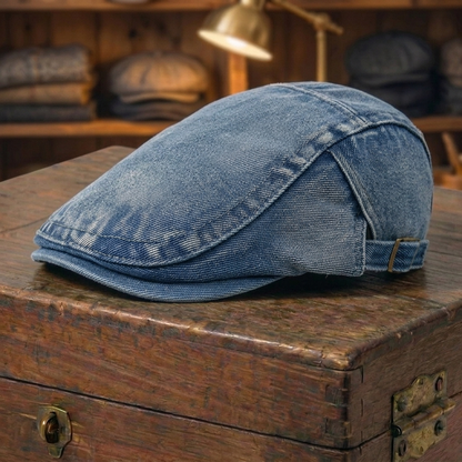 Stonewashed Denim Cap
