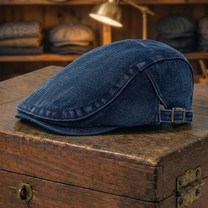 Stonewashed Denim Cap