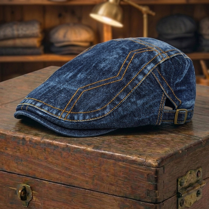 Contrast Stitch Cap