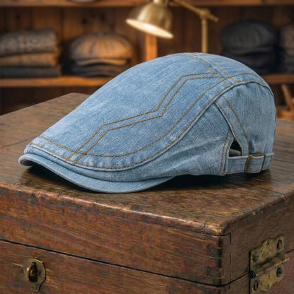 Contrast Stitch Cap