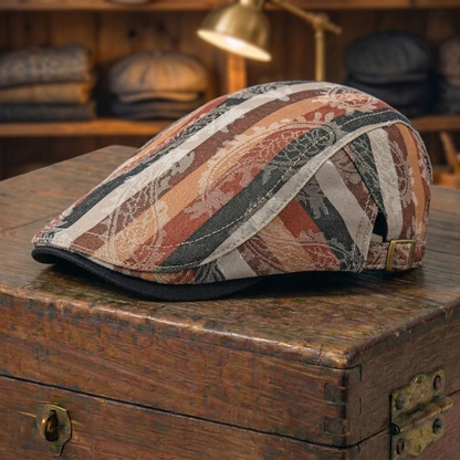 Woven Stripe Cap