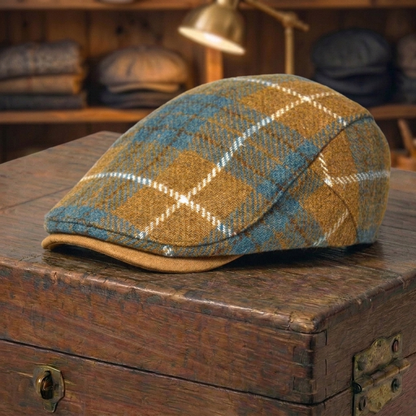 Tartan Tweed Cap