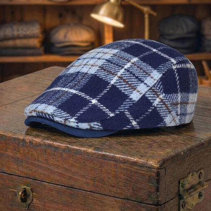 Tartan Tweed Cap
