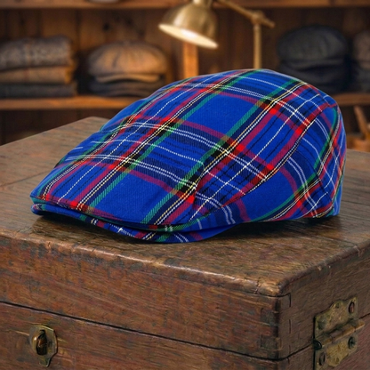 Tartan Flat Cap