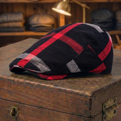 Tattersall Plaid Cap