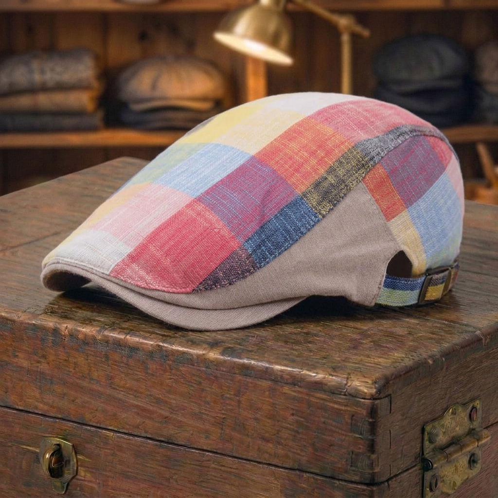 Tattersall Plaid Cap