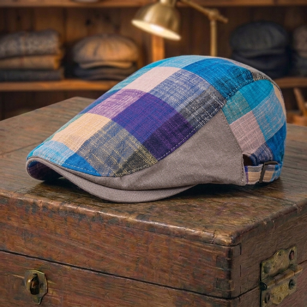 Tattersall Plaid Cap