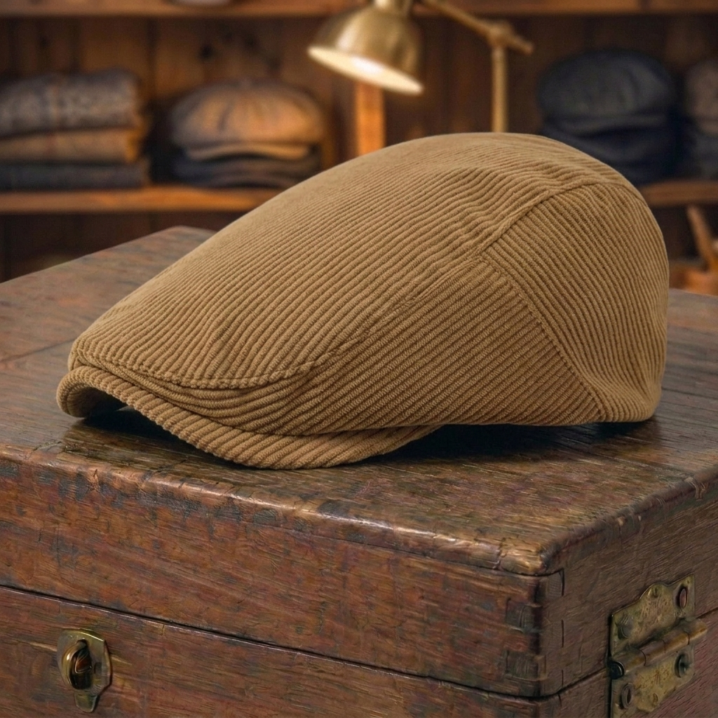 Fine-Wale Corduroy Cap