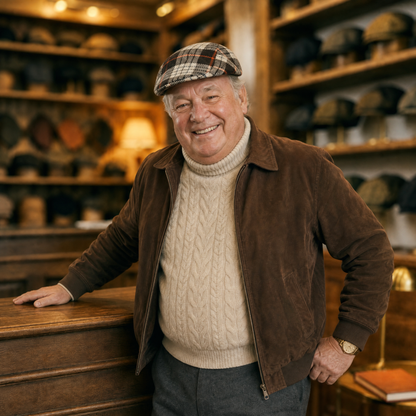 Tartan Tweed Cap