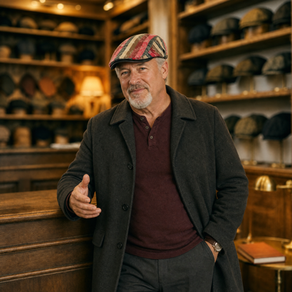 Woven Stripe Cap