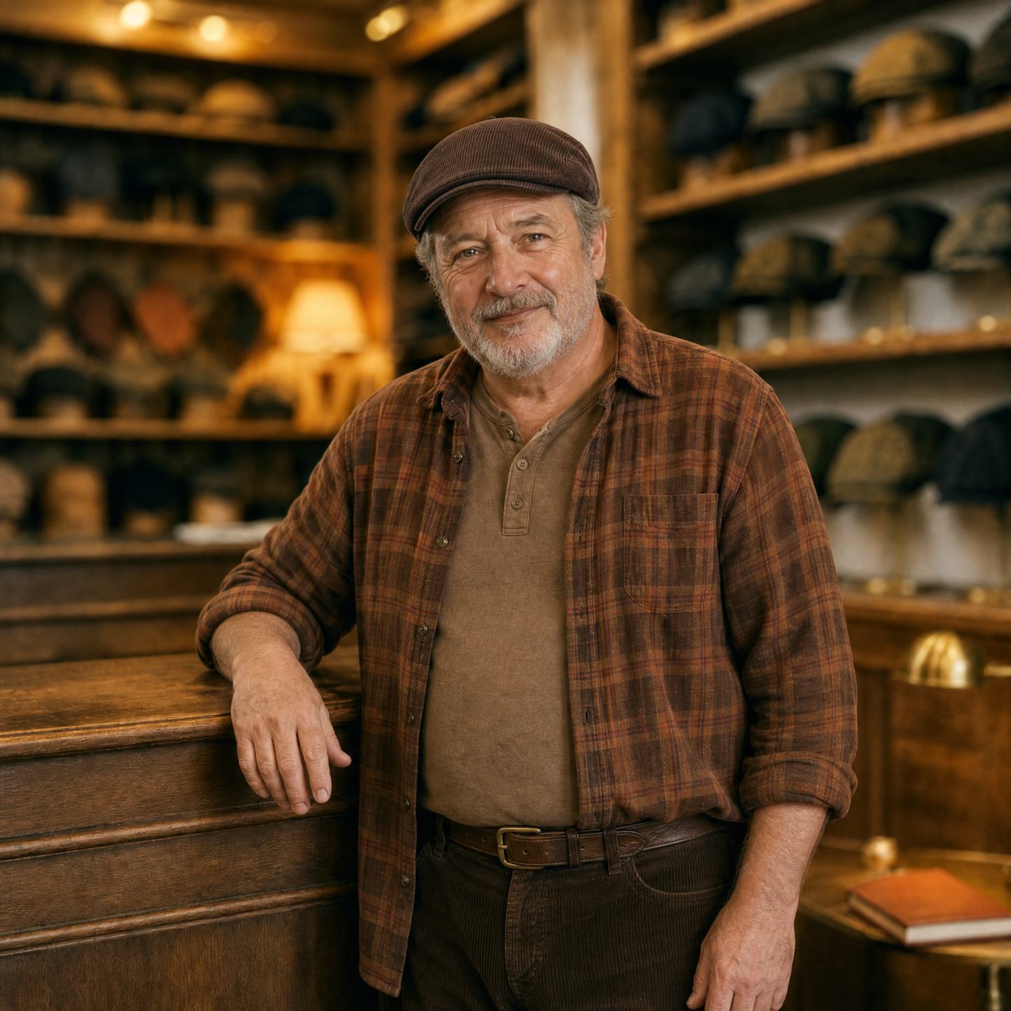 Wide-Wale Corduroy Cap
