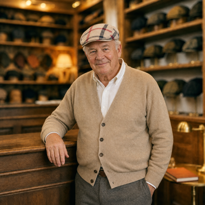 Tattersall Plaid Cap