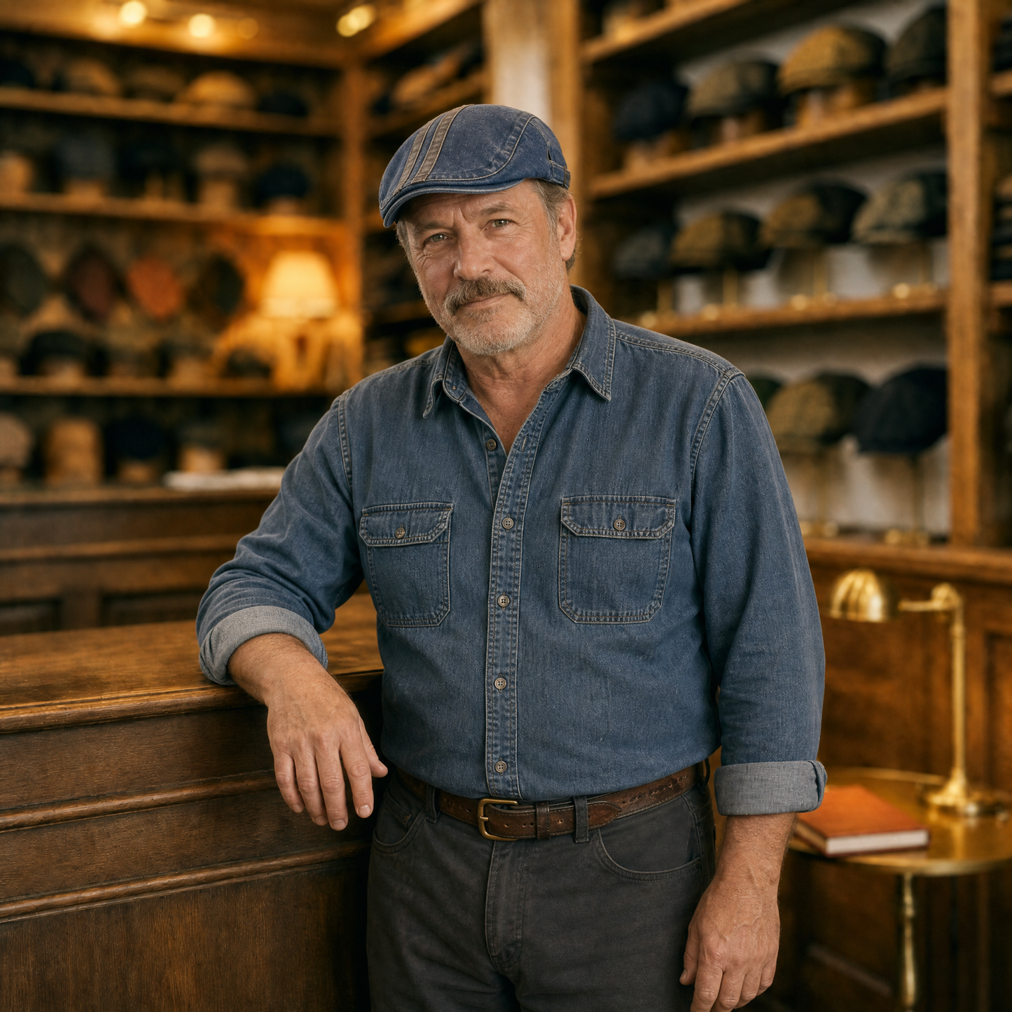 Two-Tone Cotton Cap