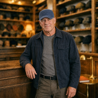 Washed Cotton Cadet Cap
