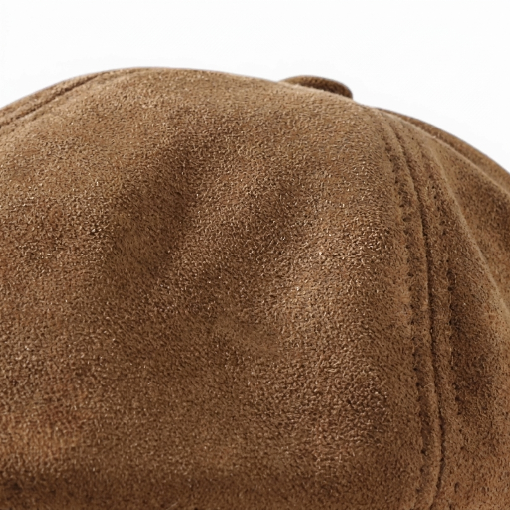 Suede Newsboy Cap