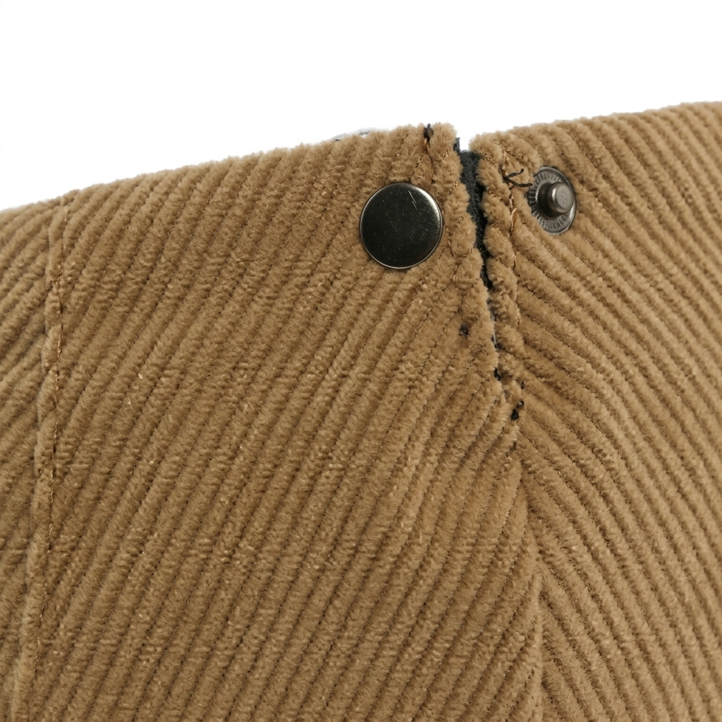 Fine-Wale Corduroy Cap