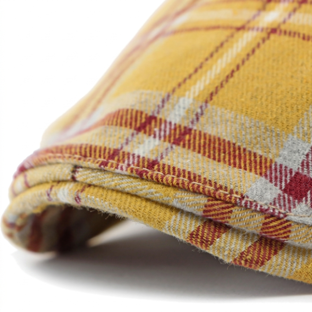Patchwork Plaid Cap