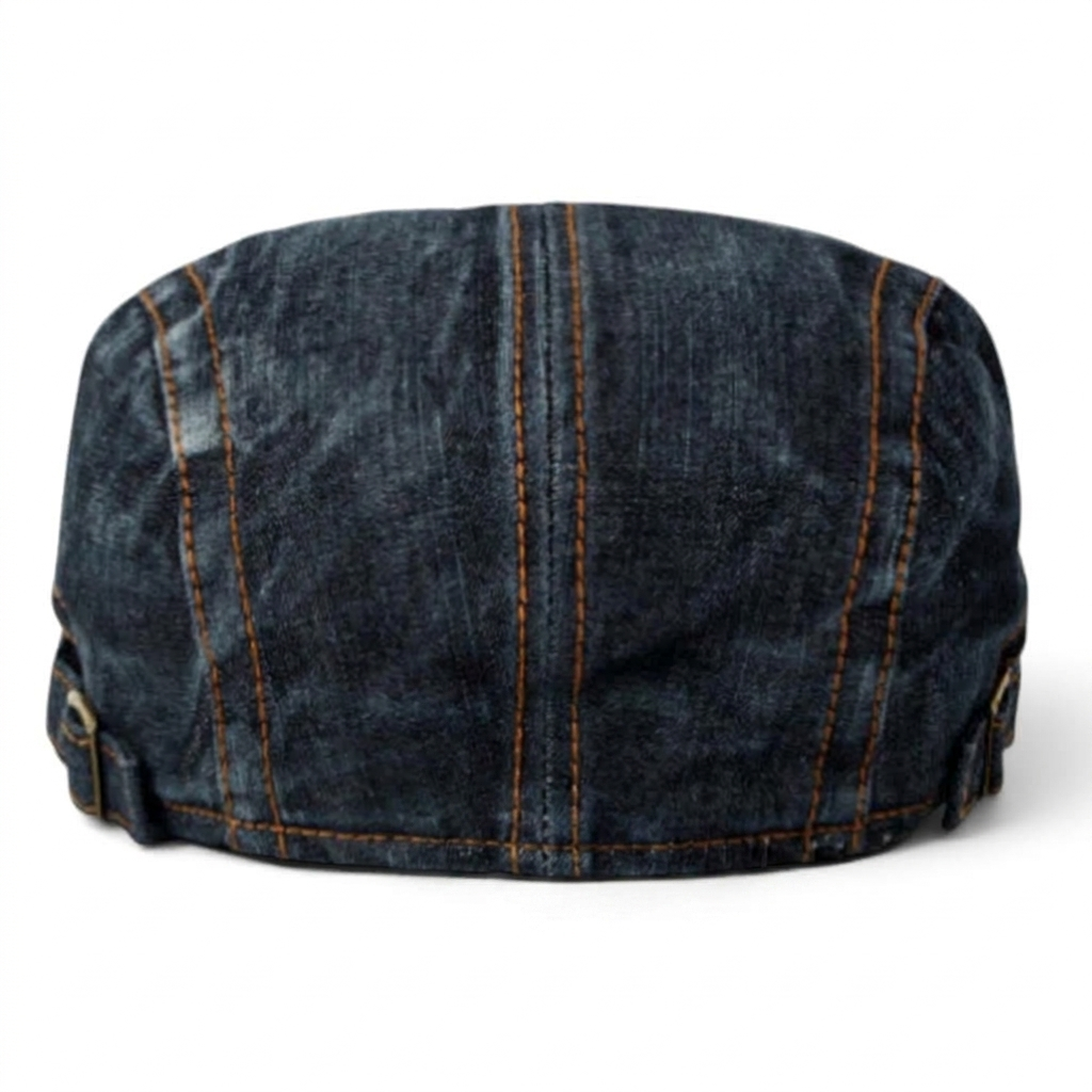 Patch Denim Cap