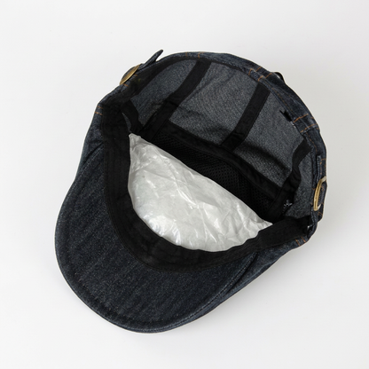Patch Denim Cap